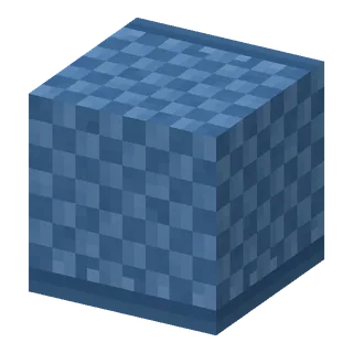Blauw tentdoek