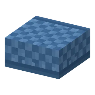 Blauw tentdoekplaat