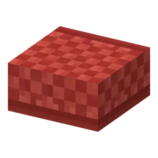Rood tentdoekplaat