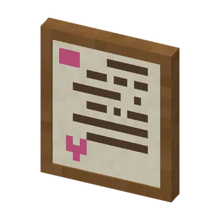 Framed Letter