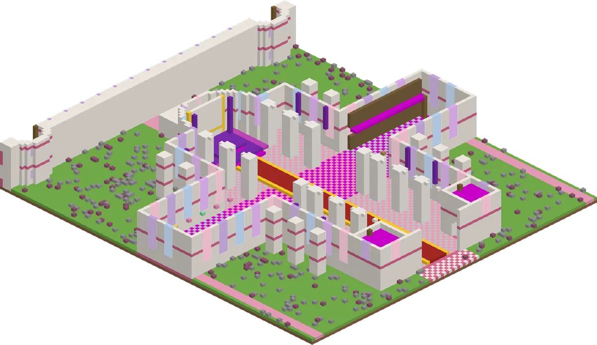 The throne room
