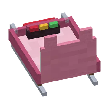 The sled's buttons