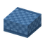 Blauw tentdoekplaat