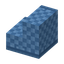 Blauw tentdoek (schuin)