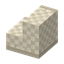 Crèmekleurig tentdoek (schuin)