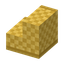 Geel tentdoek (schuin)