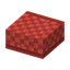 Rood tentdoekplaat