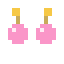 Pluisbal-oorbelletjes