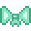 Mintgroene oorstrikjes