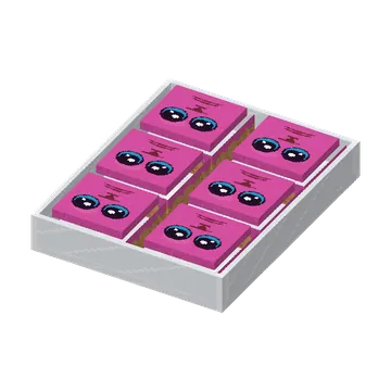 A tray of roze guh koeken