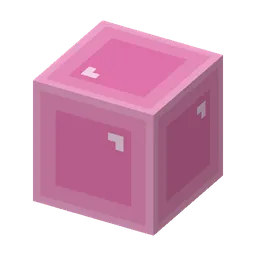 Roze guhslijmblok