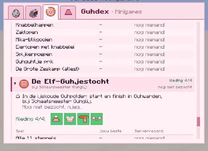 Minigames: the Elf-Guhjestocht
