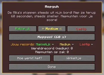 Makkelijk, medium of lastig