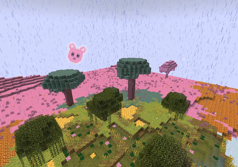 Above the land