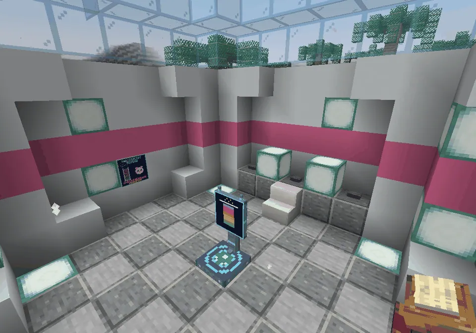 Inside the capsule