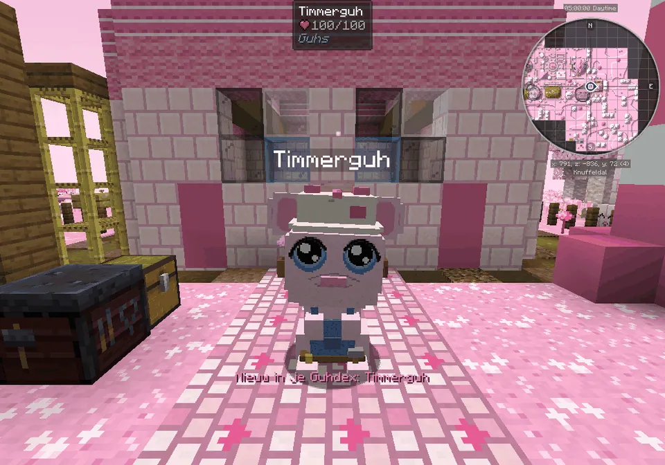 Talking to him