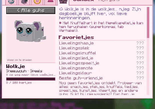 A dagboekje in the wolkjes