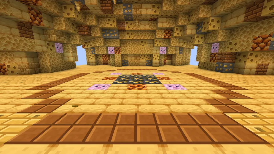 Inside the arena